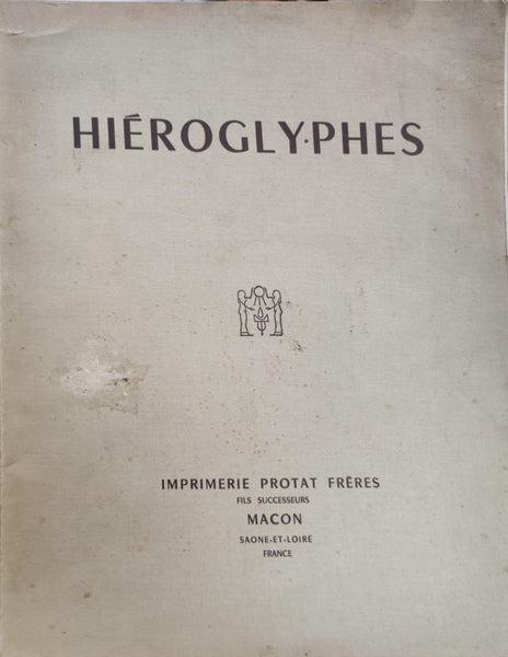 Hiéroglyphes.