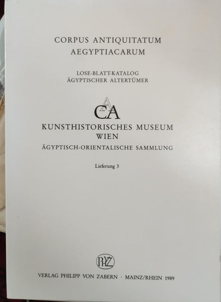 C.A.A. Wien, lieferung 3: Die Kanopen II.