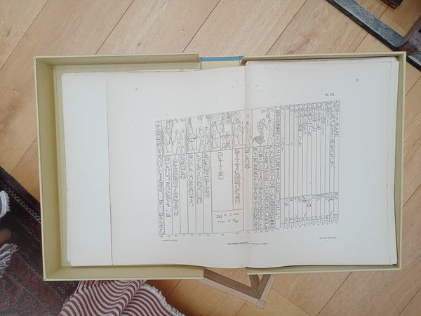 The Royal Hypogeums of Thebes. The Tomb of Seti I, published in full. MMAF 1882-1884, second volume, first division. 1