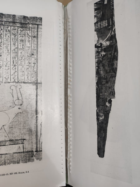 The Egyptian Book of the Dead documents in the Oriental Institute Museum at the University of Chicago.