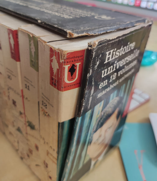 Coffret – Histoire universelle en 12 volumes, Marabout Université