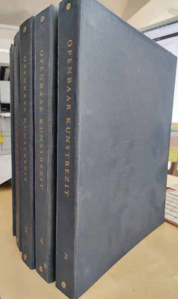 Lot Openbaar Kunstbezit. Vol. 3,4,5,6,7.