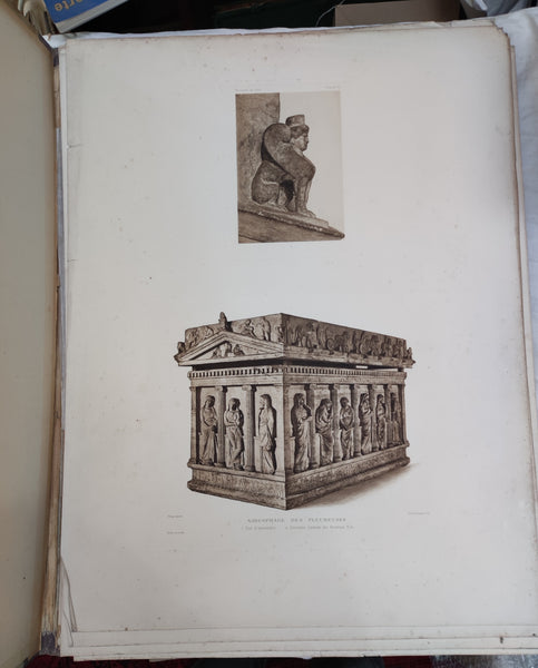 Une nécropole royale à Sidon. Fouilles de Hamdy Bey. Planches, Livraison I, II & III.
