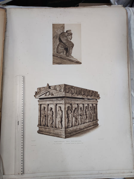 Une nécropole royale à Sidon. Fouilles de Hamdy Bey. Planches, Livraison I, II & III.