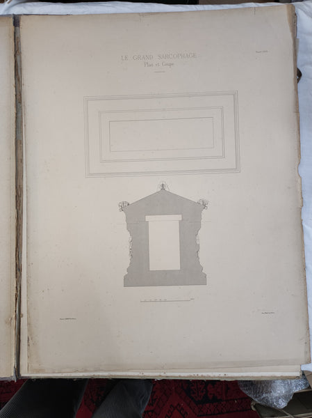 Une nécropole royale à Sidon. Fouilles de Hamdy Bey. Planches, Livraison I, II & III.