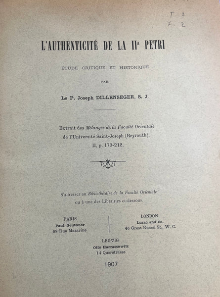 Mélanges de la Faculté Orientale de Beyrouth. Moyen Orient : Ve - XI e S.