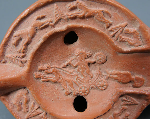 Oil lamp.