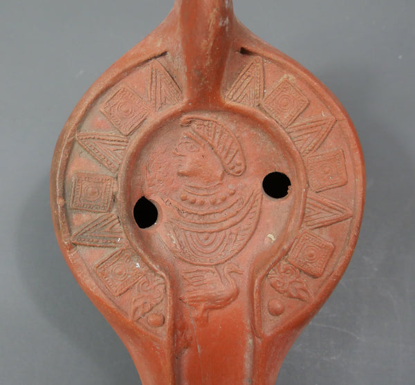 Oil lamp.