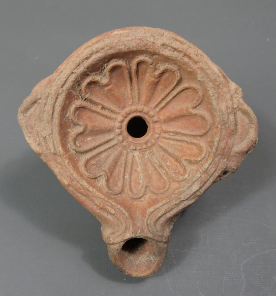 Oil lamp.