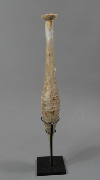 Fusiform flask.