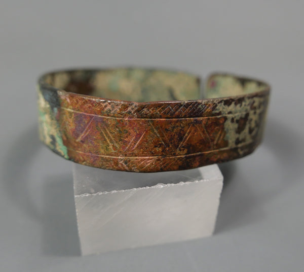 Bronze bracelet.