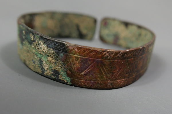 Bronze bracelet.