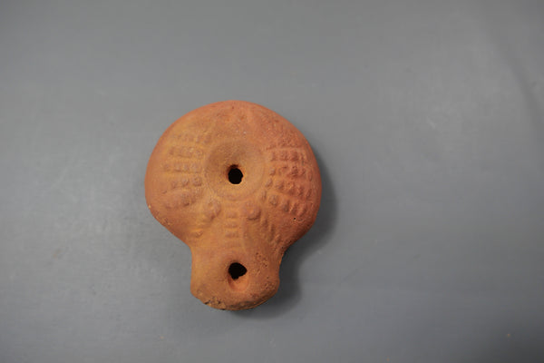 Oil lamp.