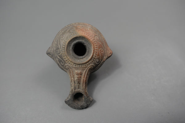 Oil lamp.