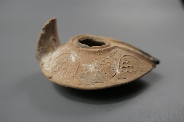 Oil lamp.