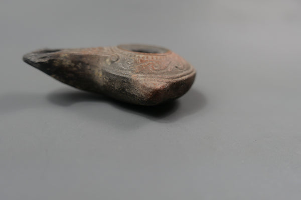 Oil lamp.