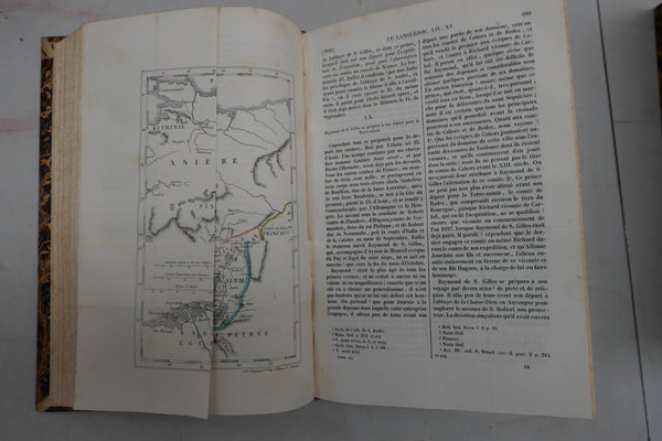 Histoire générale de Languedoc. Tomes 3-4-5 et 6-7-8.