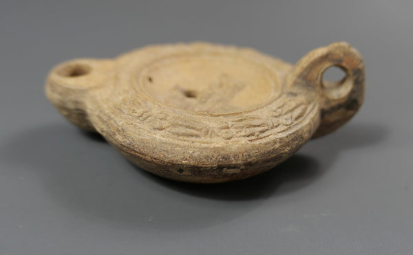 Oil lamp.