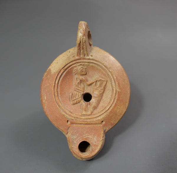 Oil lamp.