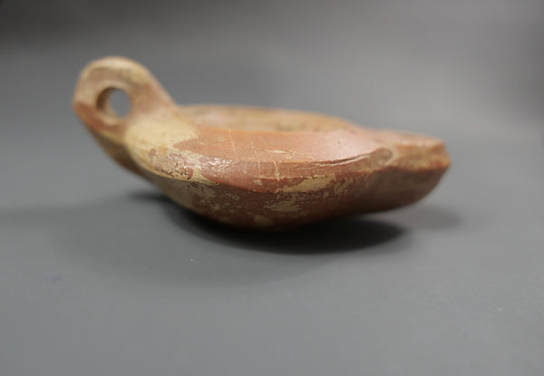 Oil lamp.
