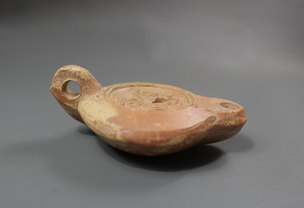 Oil lamp.