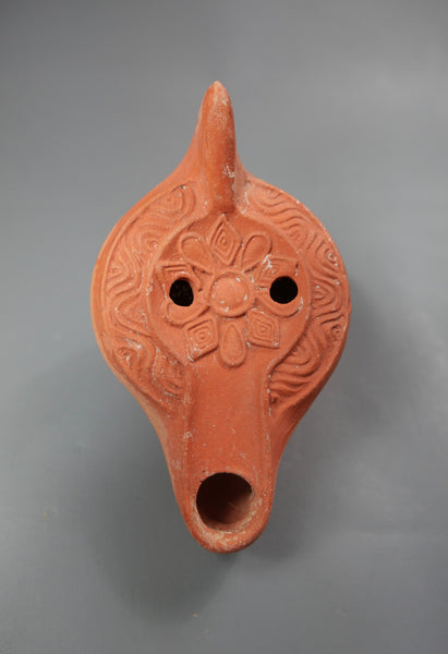 Oil lamp.