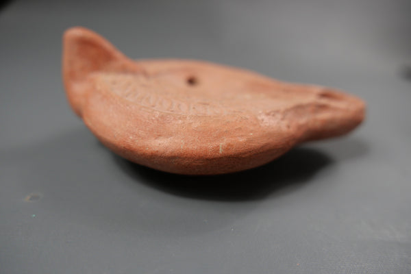 Oil lamp.