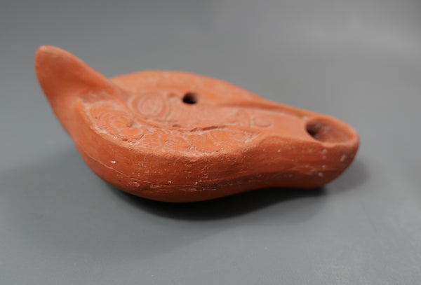Oil lamp.