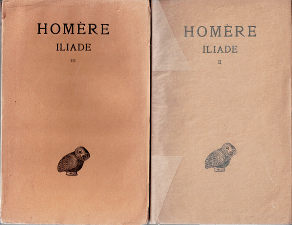 l’Iliade. Introduction & Vol. I à IV.