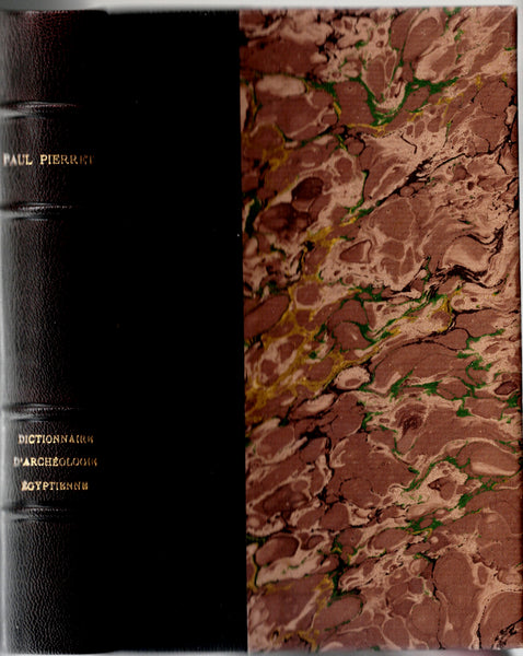 Dictionnaire d'archéologie égyptienne.