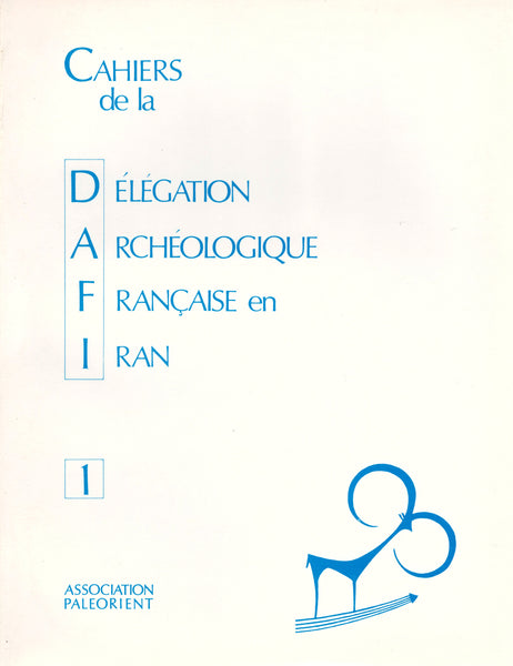 Cahiers de la DAFI 1.