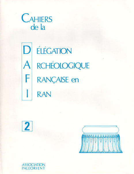 Cahiers de la DAFI 2.