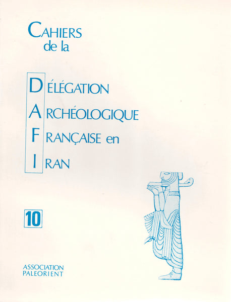 Cahiers de la DAFI 10.