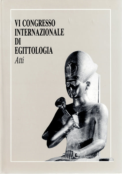 VI congresso internazionale di egittologia. Atti.