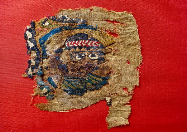 Portrait. Coptic fabrics. 5th-7th century.
