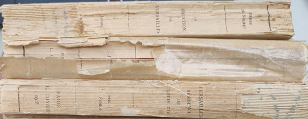 La création de Versailles. Volumes 1, 2 et 3