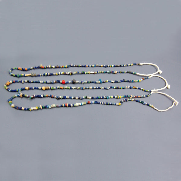 Glass necklace.