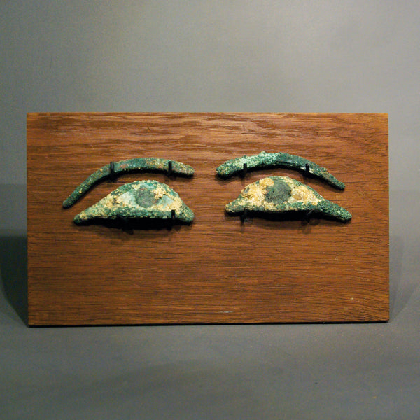 Pair of sarcophagus eyes.