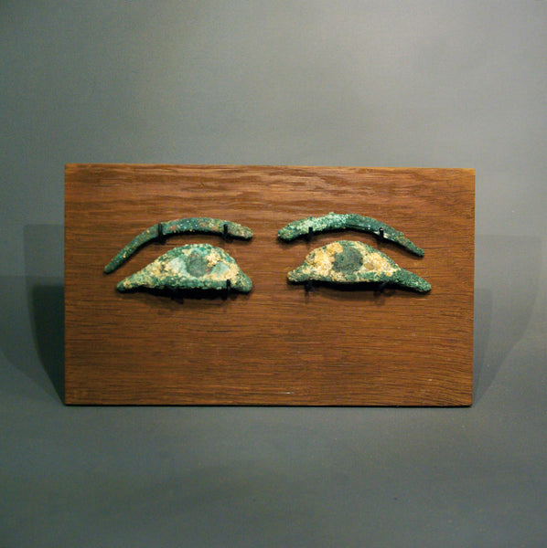 Pair of sarcophagus eyes.