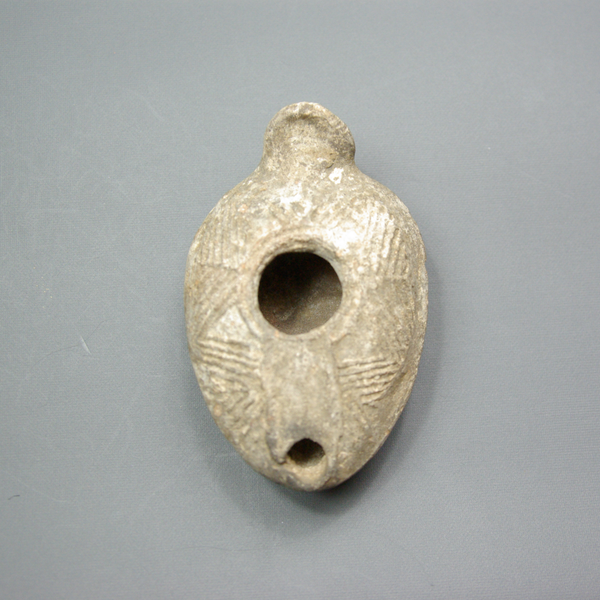 Oil lamp.