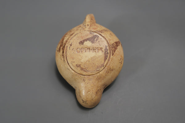 Oil lamp.