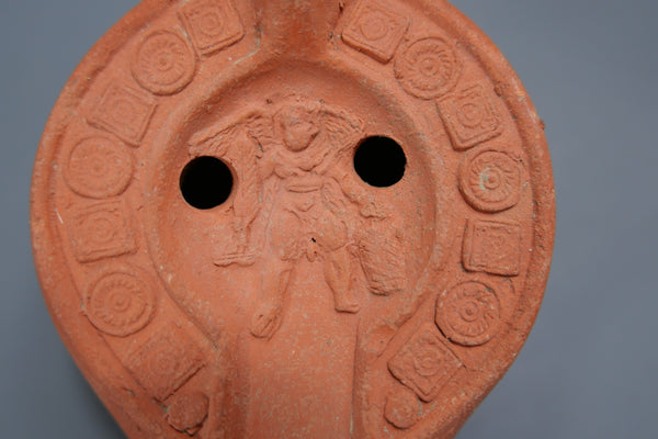 Oil lamp.